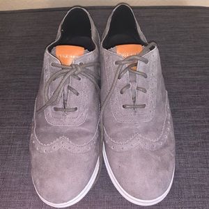 Women’s suede oxfords